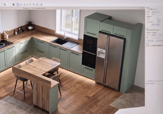 Conception et plans 3D - Cuisines Sanchez